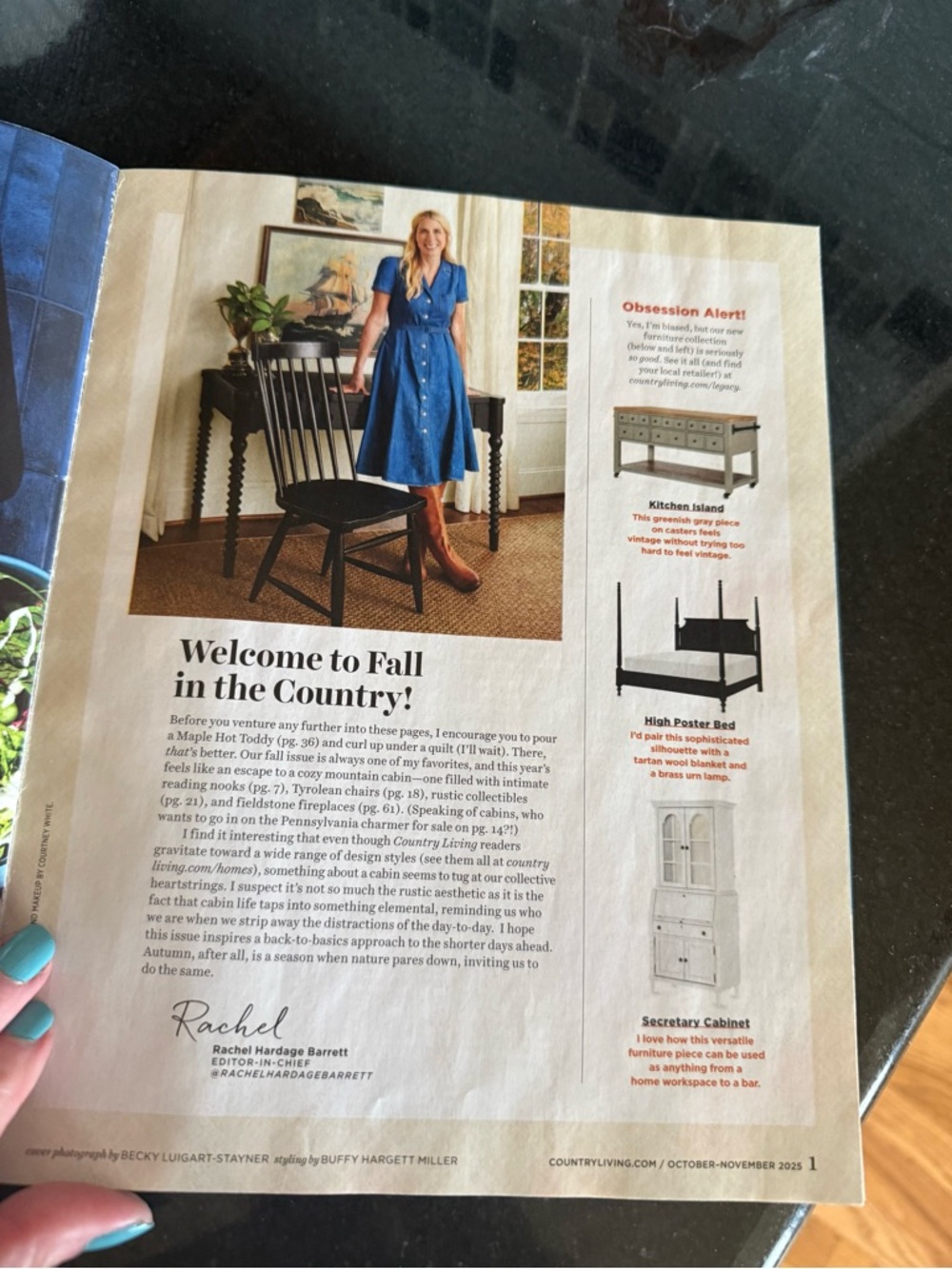 Country Living Fall 2025 Magazine - Picture 3 of 7